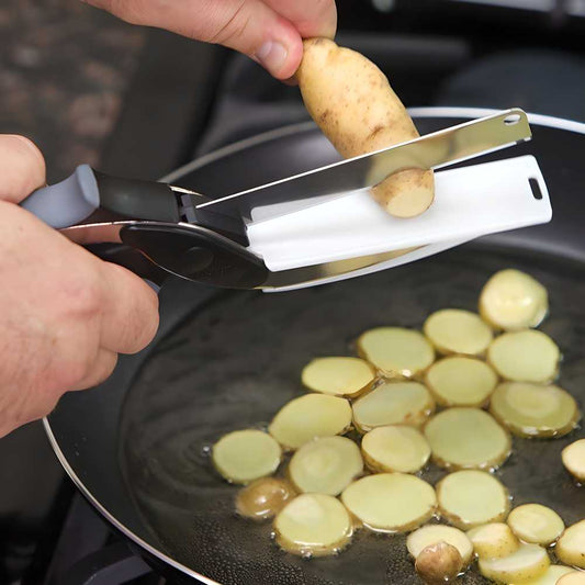 Clever Cutter 2 in 1 Kitchen Knife / Cleaver Cutters